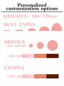 FREE SHIPPING 148cm full size adult tpe sex toys big boobs sex doll huge breast cheap silicone love doll produced by automatic woman